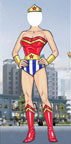 female super hero photo op